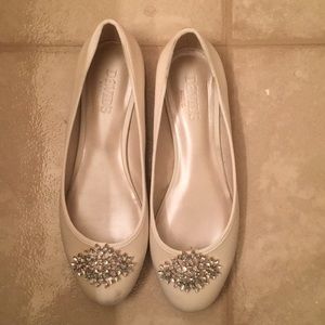 Davids bridal ballet flats